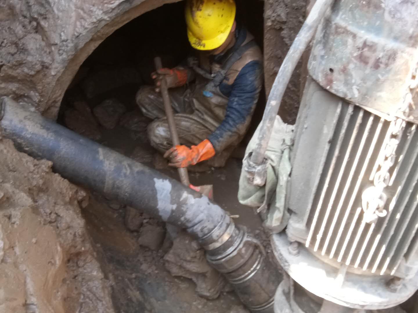 黔西南管道清淤