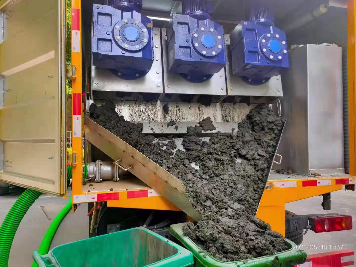 黔西南化粪池清掏城市维护站-泥浆净化干湿分离处理